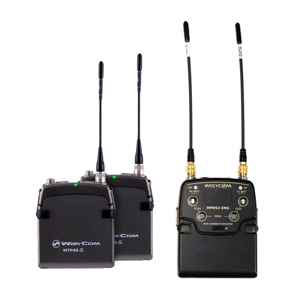 Wisycom MPR52 Kit With 2x Transmitters (Select Option)