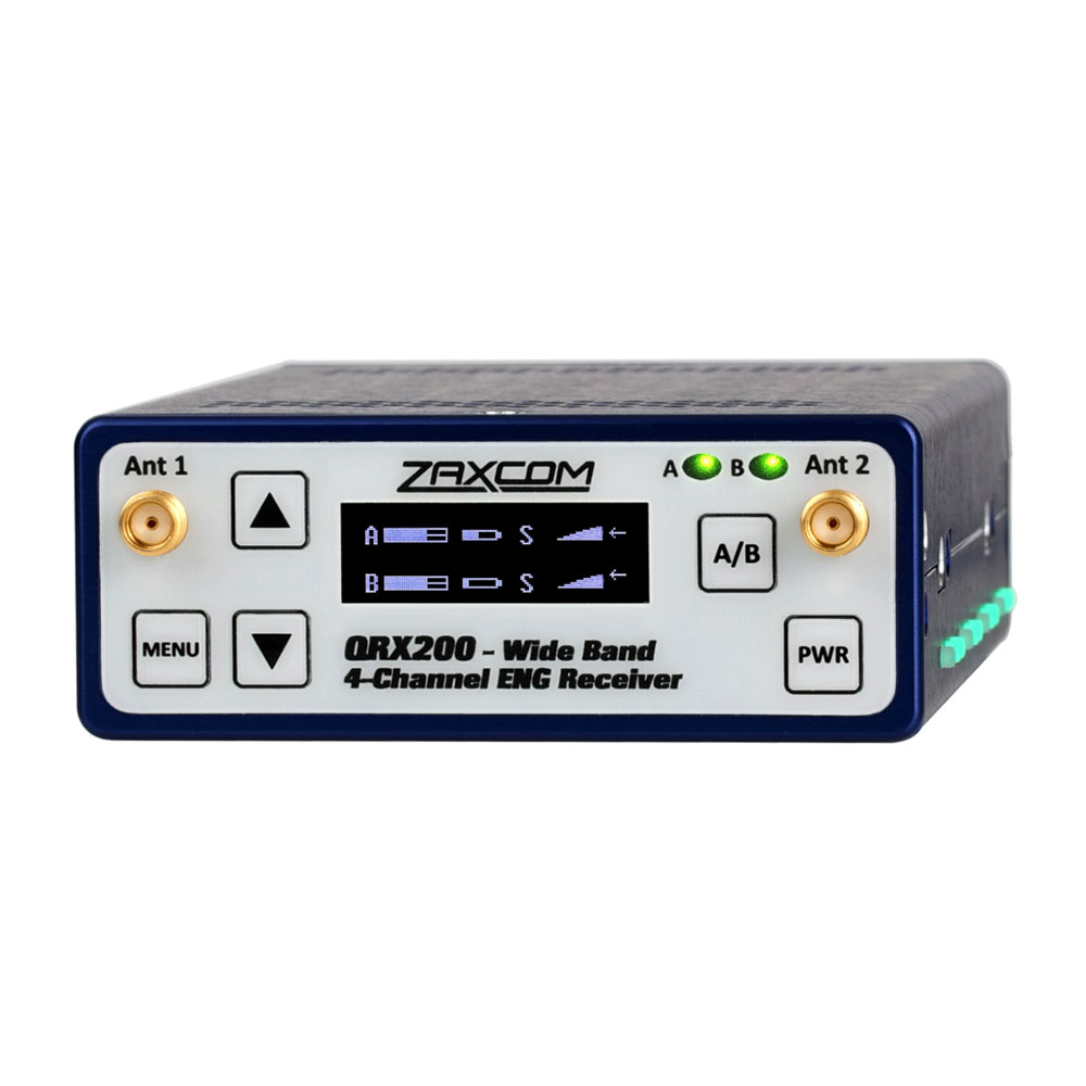 Zaxcom QRX200 Wideband 4-Channel ENG Receiver
